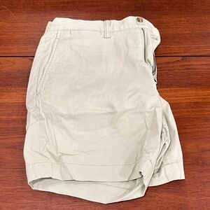 Polo by Ralph Lauren Men's Light Gray Flat Front Shorts